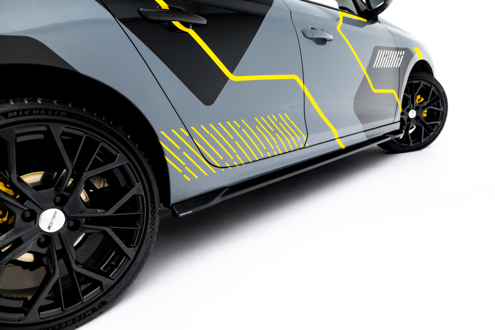 Side Skirts Diffusers Opel Corsa F Facelift (Mk6 Facelift)