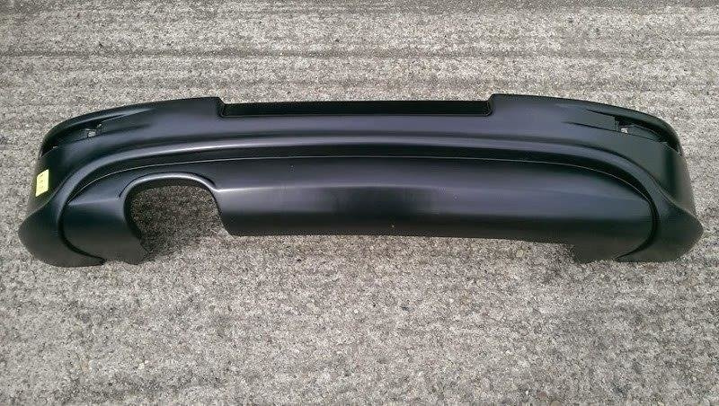 Rear Valance Volkswagen Golf R32 Mk5 (with 1 exhaust hole, for GTI exhaust)