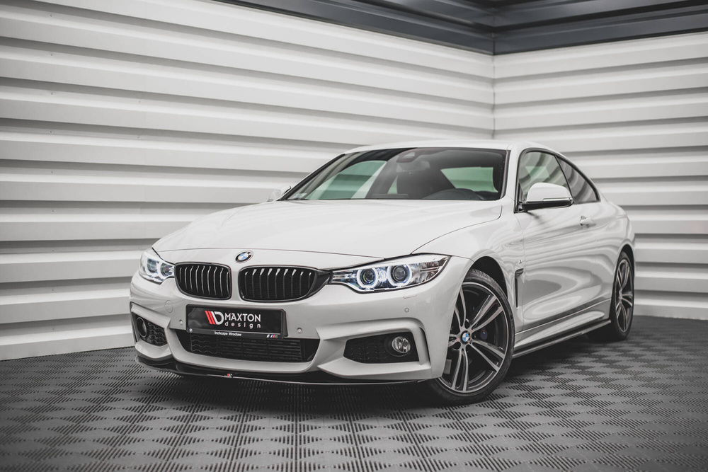 Front Splitter V.2 BMW 4 Coupe / Gran Coupe / Cabrio M-Pack F32 / F36 / F33