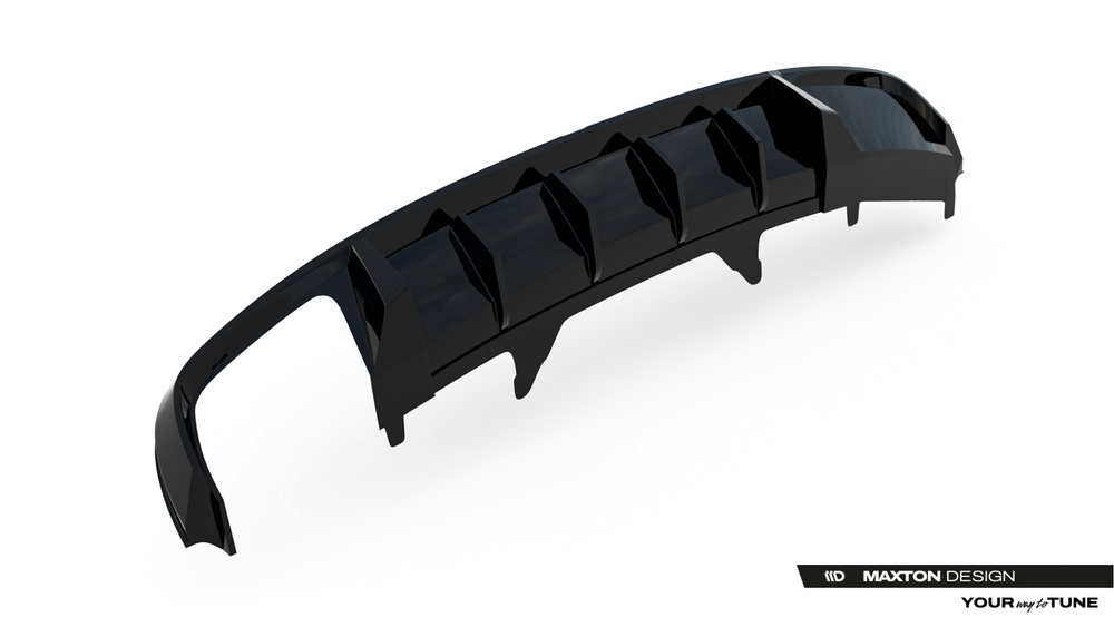 Rear Valance V.2 Audi A4 S-Line Sedan / Avant B9