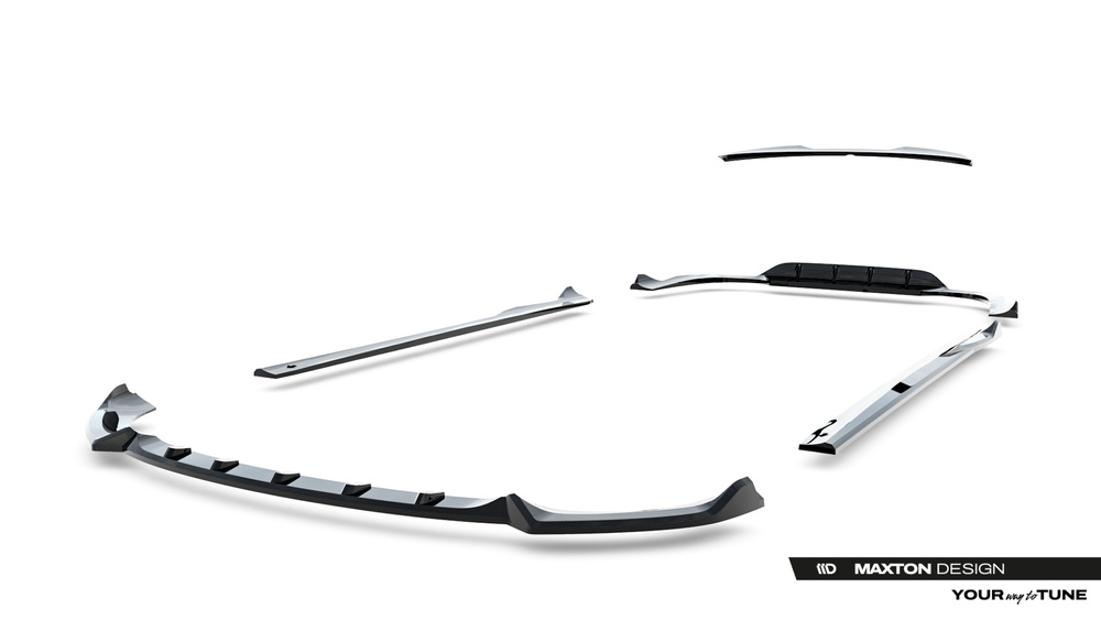 Set of Splitters Mercedes-Benz E AMG-Line Sedan W214