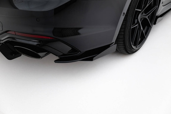 Street Pro Rear Side Splitters + Flaps Audi RS5 Coupe / Sportback F5