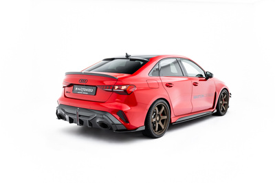 Prepreg Carbon Fiber Tailgate Spoiler V.2 Audi RS3 / S3 / A3 S-Line / A3 Sedan 8Y Facelift