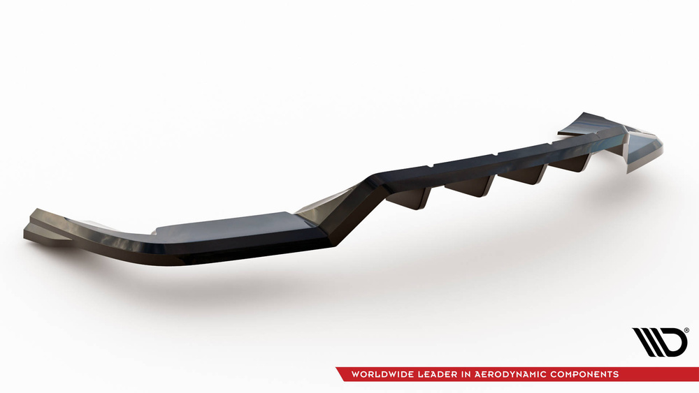 Rear Splitter (with vertical bars) Porsche Cayenne Sport Design SUV / Coupe Mk3