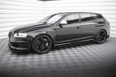 Street Pro Side Skirts Diffusers + Flaps Audi RS6 Avant C6