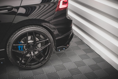 Rear Side Splitters V.2 + Flaps Volkswagen Golf R Hatchback Mk8