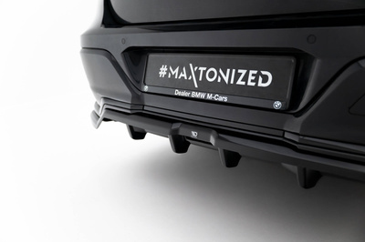 Rear Splitter (with vertical bars) V.1 BMW 7 M-Pack G70