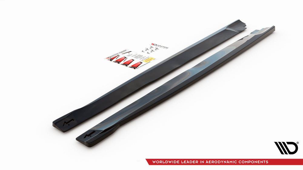 Side Skirts Diffusers V.1 Nissan 370Z Nismo Facelift