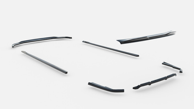Set of Splitters BMW M340i Sedan G20  Facelift 