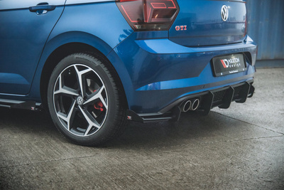 Street Pro Rear Valance + Flaps Volkswagen Polo GTI Mk6