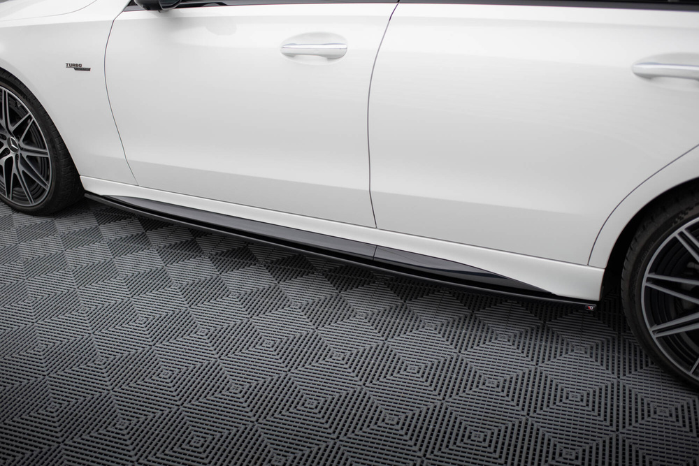 Side Skirts Diffusers Mercedes-Benz C AMG-Line / 43 AMG W206