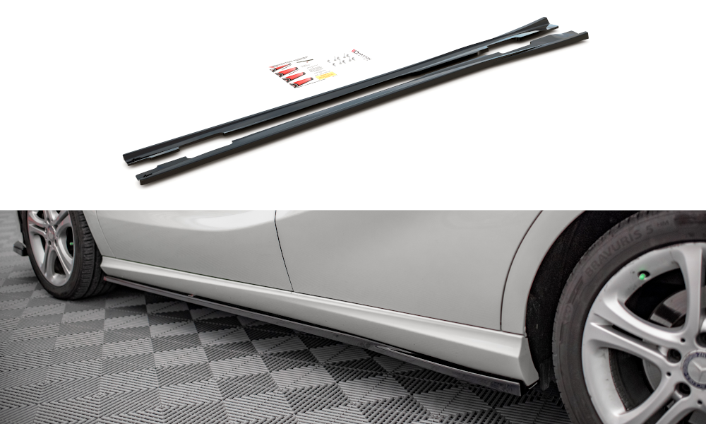 Side Skirts Diffusers V.2 Mercedes-Benz A W176