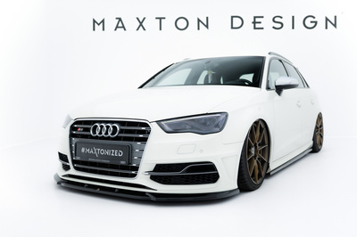 Front Splitter V.2 Audi S3 / A3 S-Line Sportback / Hatchback 8V