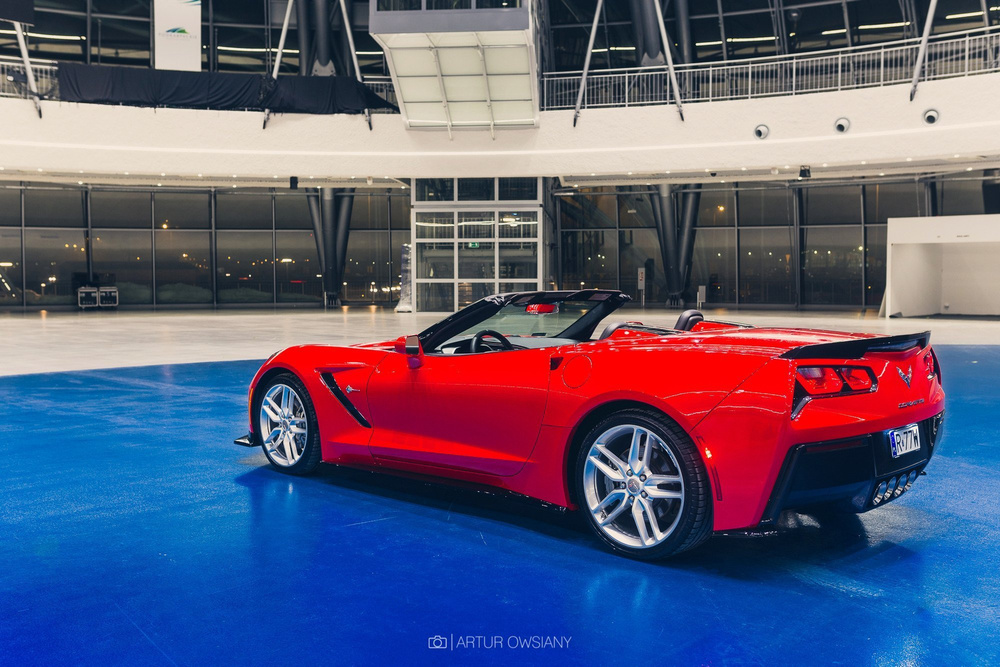 Rear Side Splitters Chevrolet Corvette Stingray C7