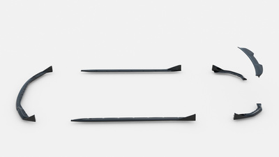 Set of Splitters BMW M4 Coupe G82 / G82 Facelift