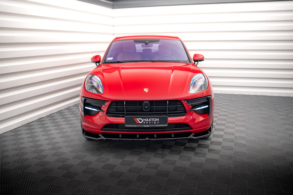 Front Splitter V.1 Porsche Macan GTS / Sport Design Mk1 Facelift