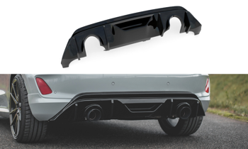 Rear Valance + Milltek Sport Exhaust Extension Ford Fiesta ST Mk8