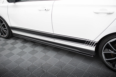 Street Pro Side Skirts Diffusers V.1 Hyundai I30 N / N-Line Hatchback / Fastback Mk3 / Mk3 Facelift