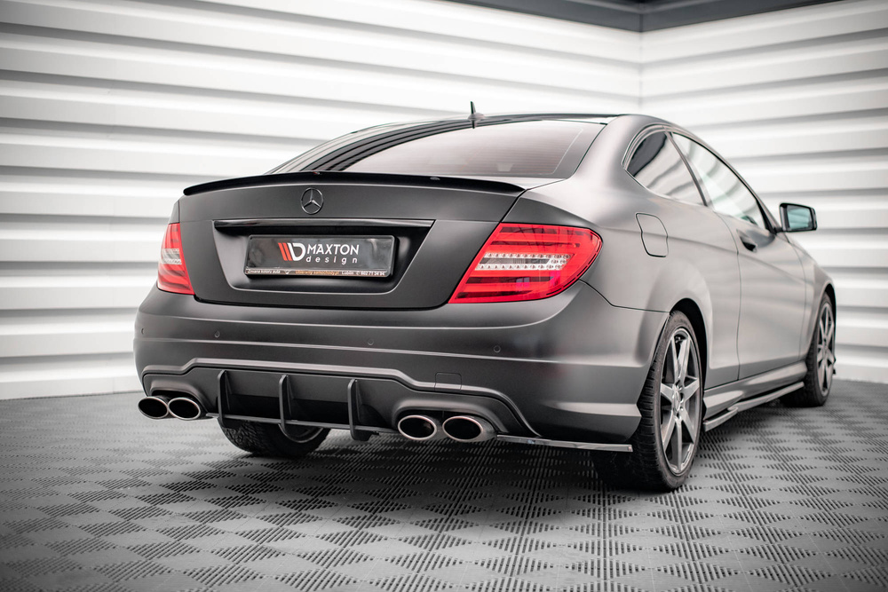 Street Pro Rear Diffuser Mercedes-Benz C Coupe AMG-Line C204