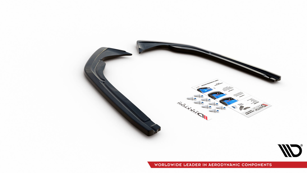 Rear Side Splitters Volkswagen Arteon R-Line Sedan / Shooting Brake Mk1 Facelift