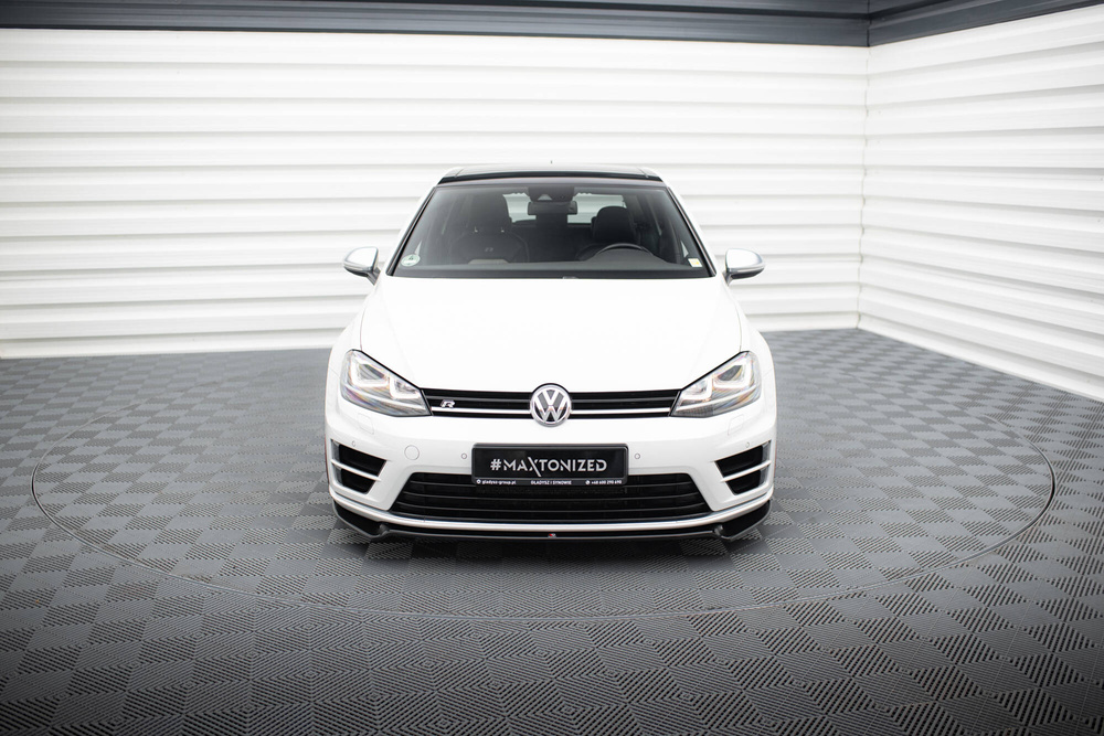 Front Splitter V.2 Volkswagen Golf R / R-Line Mk7 