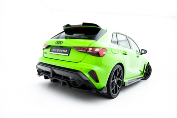 Rear Splitter (with vertical bars) V.3 Audi RS3 Sportback 8Y Facelift