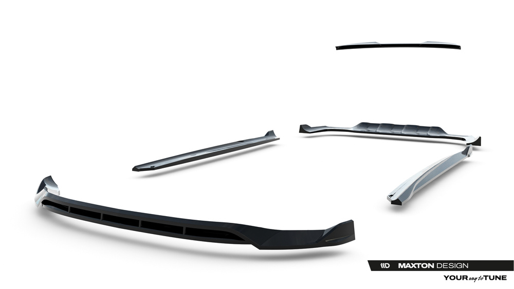 Set of Splitters Mercedes-Benz GLC Coupe C254