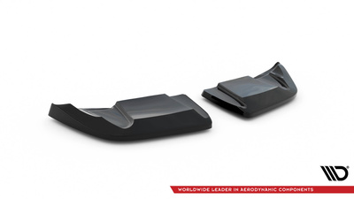 Rear Side Splitters Chevrolet Corvette Widebody C6