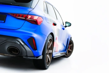 Prepreg Carbon Fiber Rear Side Splitters Audi RS3 Sportback 8Y Facelift