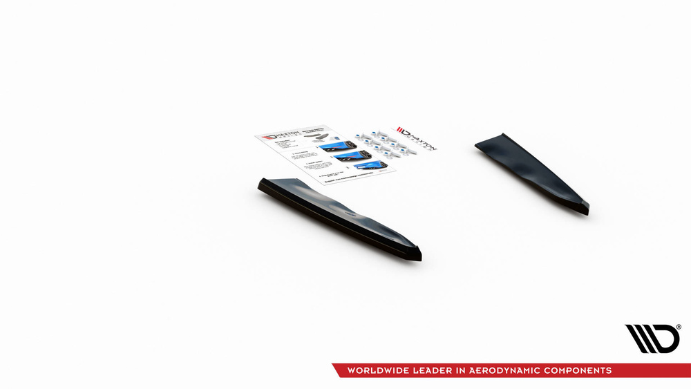 Rear Side Splitters BMW X5M F95 / F95 Facelift