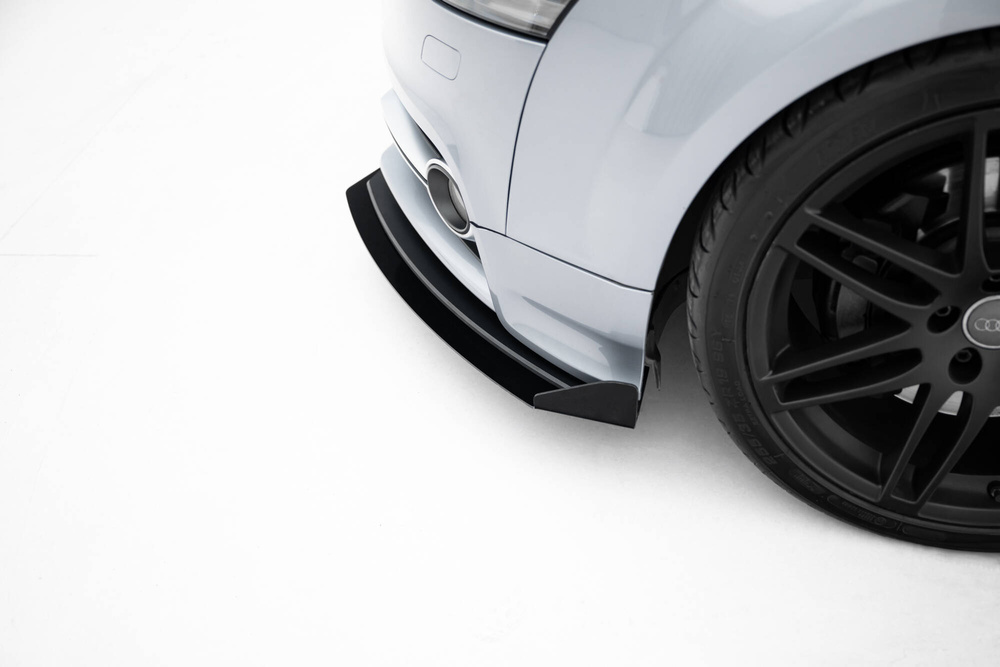 Street Pro Front Splitter + Flaps Audi TT S / TT S-Line 8J Facelift