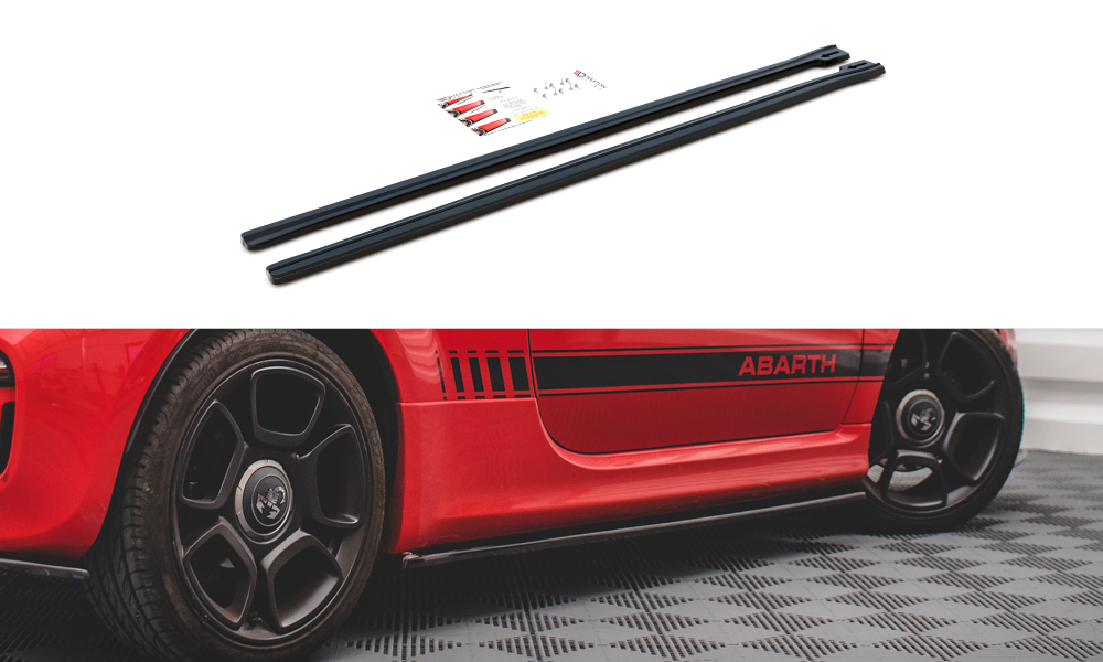 Side Skirts Diffusers Abarth 595 Mk1 Facelift