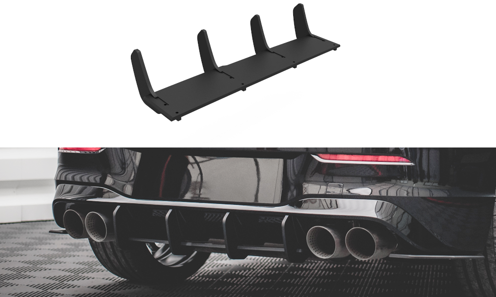 Street Pro Rear Diffuser Volkswagen Golf R Mk8