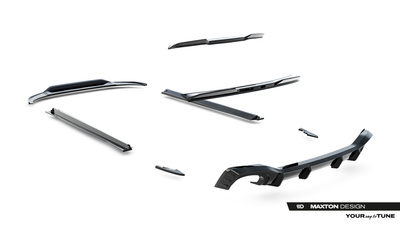 Set of Splitters Audi RSQ8 Mk1