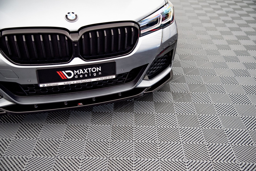 Front Splitter V.2 BMW 5 M-Pack / M550i / M550d  Sedan / Touring G30 / G31 Facelift 