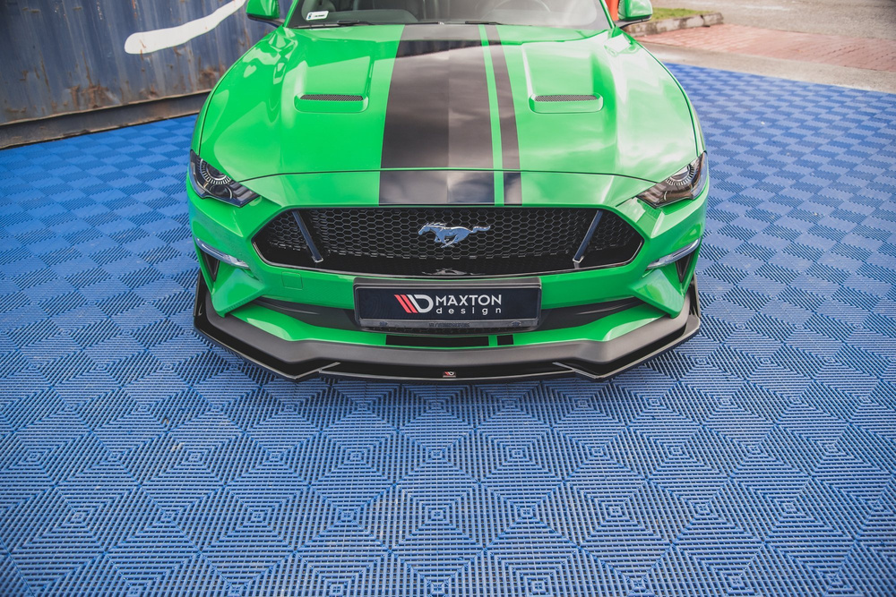 Front Splitter V.1 + Flaps Ford Mustang GT Mk6 Facelift