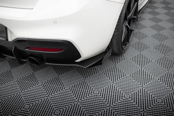 Street Pro Rear Side Splitters V.2 + Flaps for BMW 1 F20 M140i