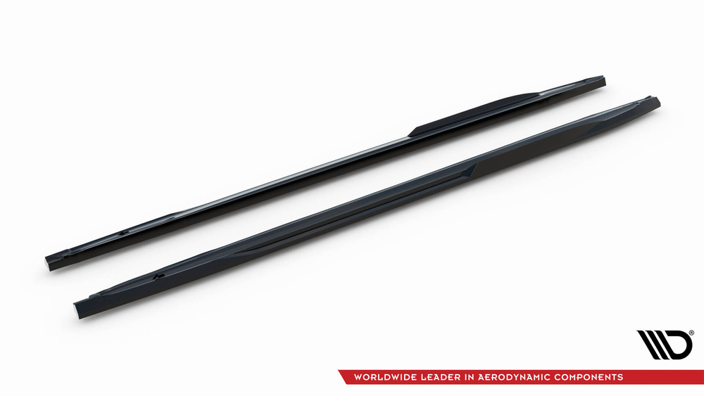 Side Skirts Diffusers V.2 Audi S3 Sportback / A3 S-line Sportback 8Y / 8Y Facelift
