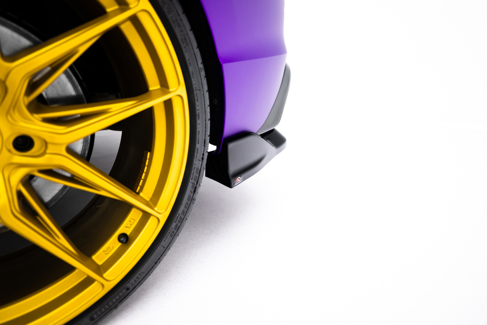 Set of Splitters V.6 Volkswagen Golf R Hatchback Mk8 Facelift