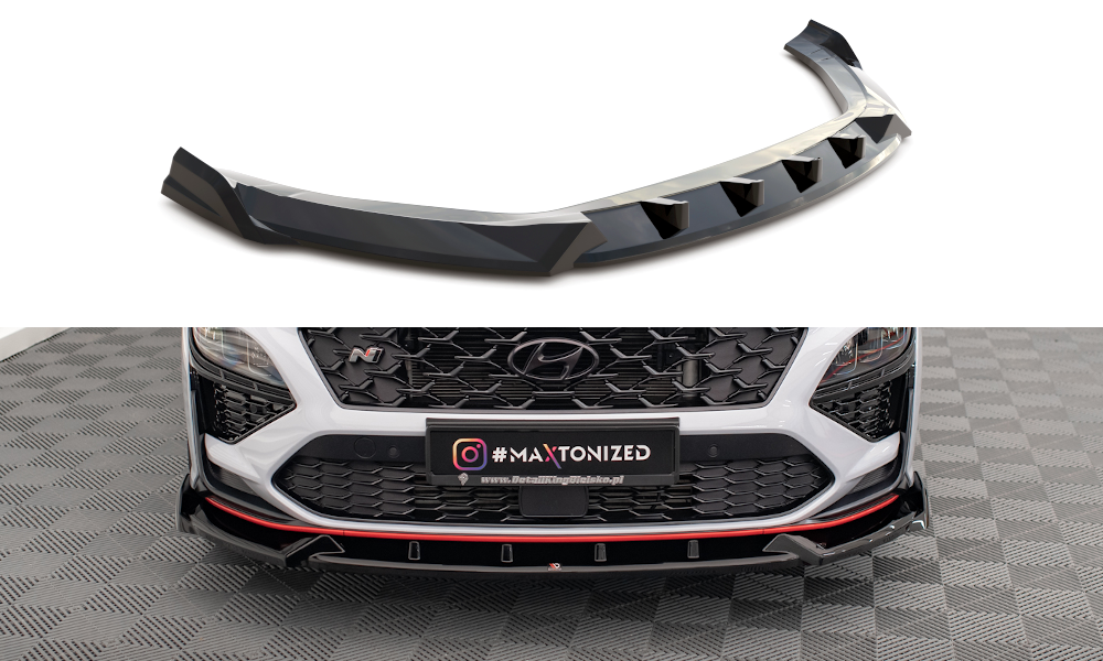 Front Splitter V.1 Hyundai Kona N Mk1