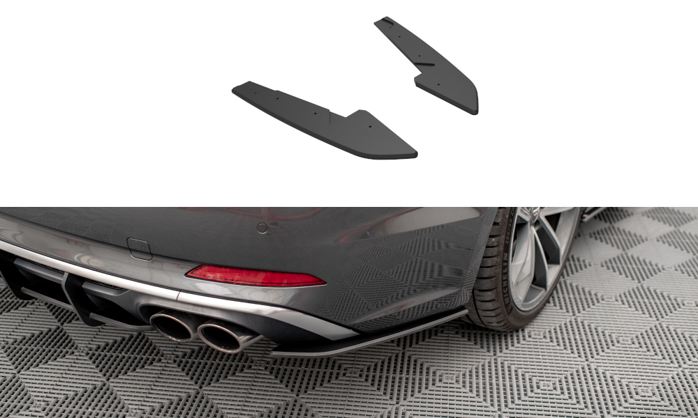 Street Pro Rear Side Splitters Audi S5 Sportback F5