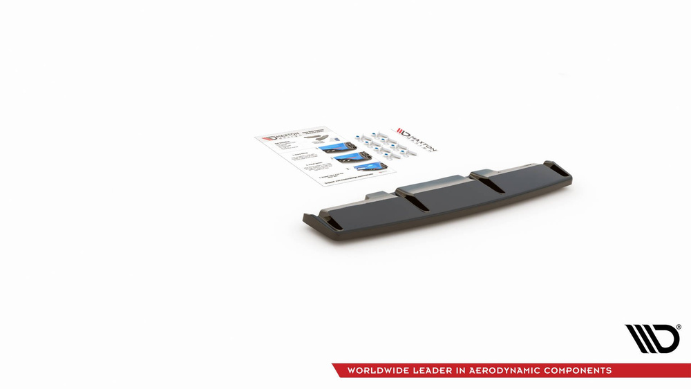 Rear Splitter for Volkswagen Golf R Hatchback Mk8 / Mk8 Facelift