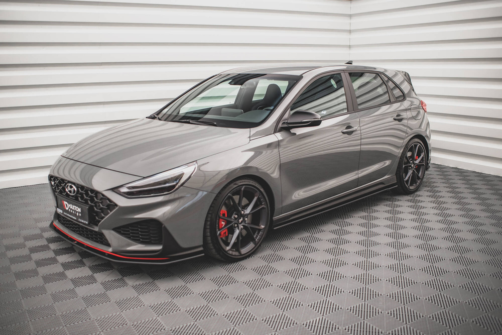 Street Pro Side Skirts Diffusers V.2 Hyundai I30 N / N-Line Hatchback / Fastback Mk3 / Mk3 Facelift