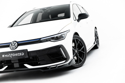 Front Splitter V.1 Volkswagen Golf R Variant Mk8 Facelift