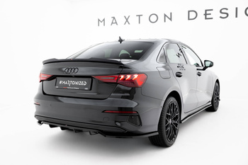 Rear Splitter (with vertical bars) Audi A3 Sedan 8Y