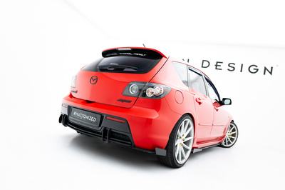 Street Pro Rear Diffuser Mazda 3 MPS Mk1 EU Version