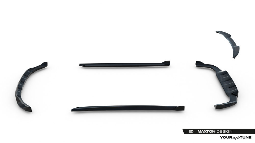 Set of Splitters Mercedes-Benz GLC Coupe C254