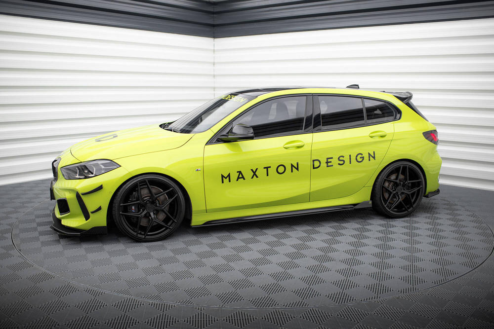 Street Pro Side Skirts Diffusers + Flaps BMW 1 M-Pack / M135i / 128ti F40