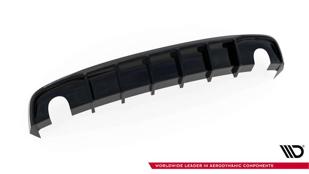 Rear Valance Audi S5 / A5 S-Line 8T Facelift (Version with single exhausts on both sides)