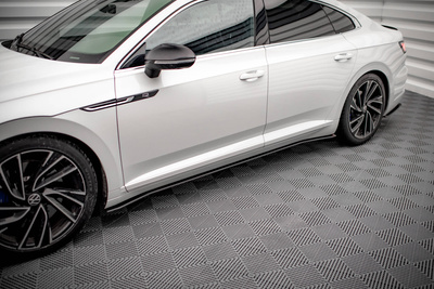Street Pro Side Skirts Diffusers V.2 Volkswagen Arteon R / R-Line Sedan / Shooting Brake Mk1 Facelift